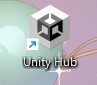 Unity Hub のアイコンP